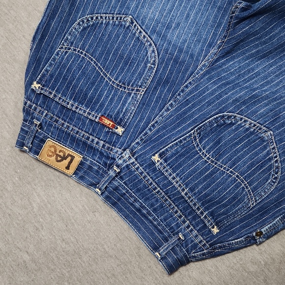 RARE!! Vintage Lee High Rise Baggy Relaxed Tapered Leg Western "Mom" Jeans - Picture 4 of 14
